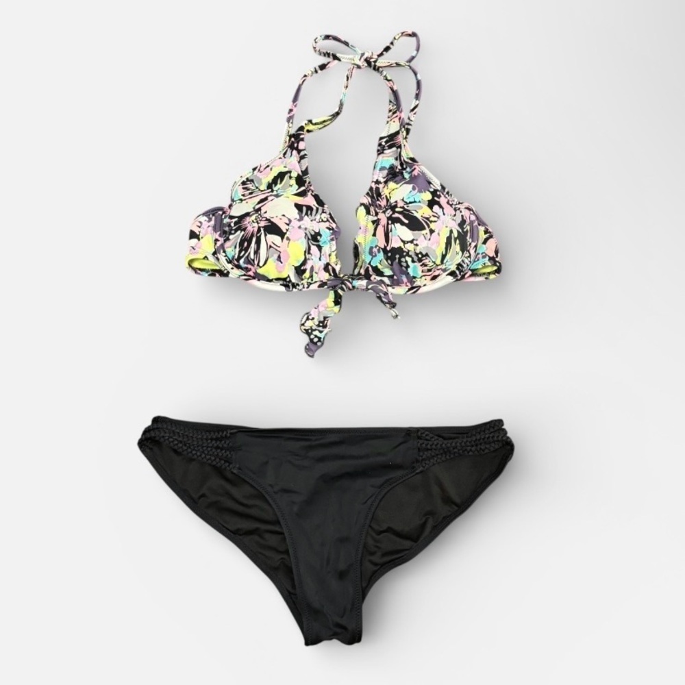 Victoria’s Secret Bikini Swimsuit Set Size Small Bottoms 34B Top